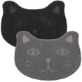 thumbnail image 3 of Miangastore Tapis pour Animaux Gris Foncé Abs 2 Pcs 15.7X11X0.4In, 3 of 8