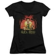 thumbnail image 1 of Betty Boop Hulaboop Junior Women's T-Shirt V-Neck Black, 1 of 1