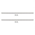 thumbnail image 1 of 2X 320mm x M8 Stainless Steel Thread Bar Stock Rod Silver Tone, 1 of 8