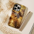 thumbnail image 6 of Eagle Themed iPhone Case with Majestic Golden Sunset Design Compatible with iPhone 11/12/13/14/15/16 (Pro Max/Plus) for Nature Lovers & Outdoor Enthusiasts, 6 of 9