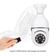 thumbnail image 4 of Cámara De Seguridad Con Bombilla E27, Cámara Inalámbrica WiFi De 2,4 GHz, Detección Móvil, Monitoreo De Aplicación 1080P Con Tarjeta 16G Para Oficina, 4 of 7