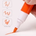 thumbnail image 4 of YAOMOBB Bright Color Marker Acrylic Washable Soft Head Marker Set for Students Assorted Colors for Creative Writing, 4 of 5