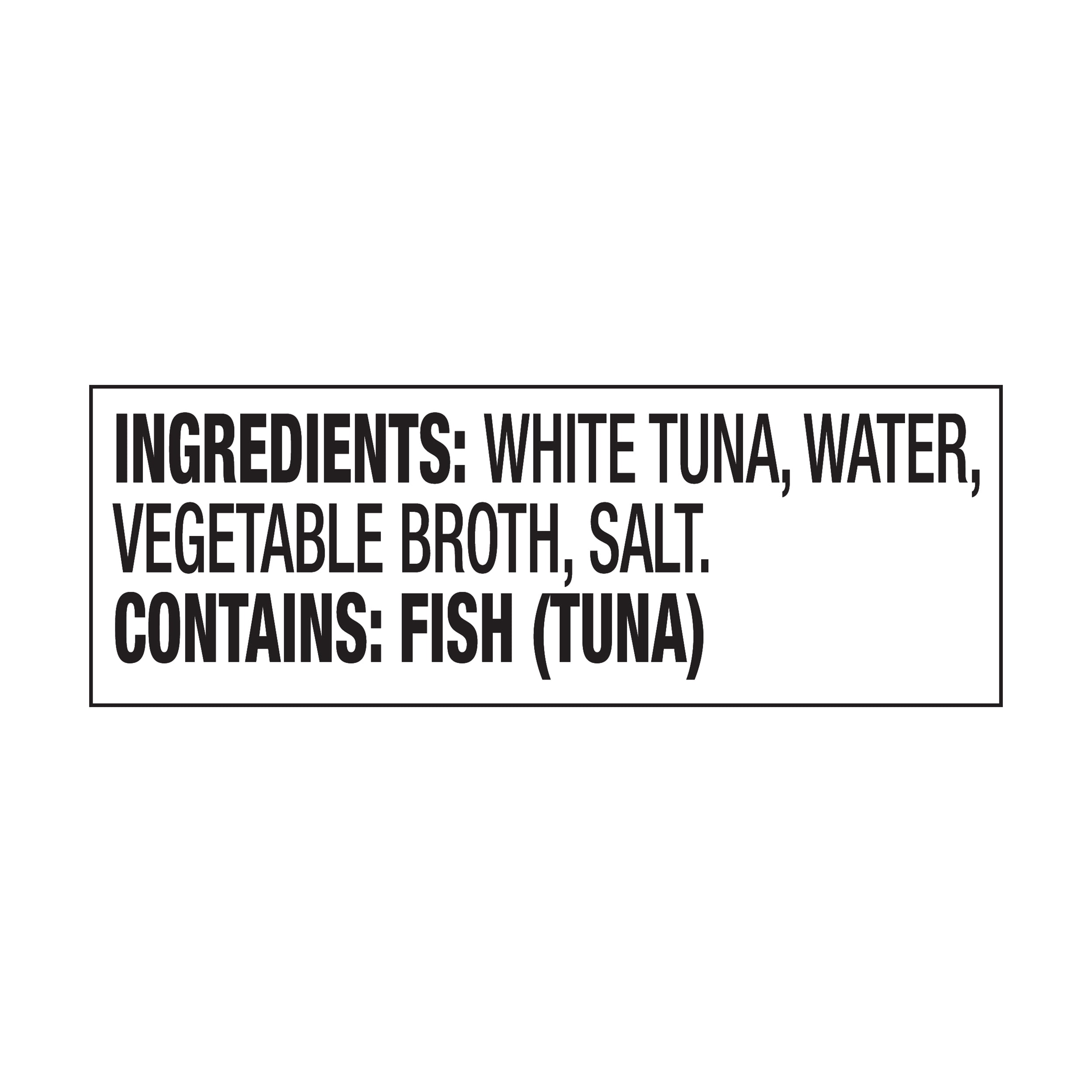 (5 pack) Starkist Solid White Albacore Tuna In Water 25% Less Sodium, Wild Caught, 26g Protein, 5 oz Can
