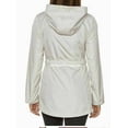 thumbnail image 3 of Jones New York Womens Parka in a Pocket Rain Jacket Color: L, Size: Sand, 3 of 5