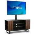 thumbnail image 6 of Swivel Floor TV Stand/Base Height Adjustable 3-in-1 with Tempered Glass & Cable Management Base Entertainment Stand for 32 to 70 inch Plasma LCD LED Flat TVs Vesa 600 x 400 mm, 6 of 6
