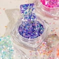 thumbnail image 3 of UDIYO 1 Box Nail Sequins High Shine Effect Waterproof Resin Ultra-Thin Nail Art Paillettes Sequins Flakes Decor Nail Supplies, 3 of 7