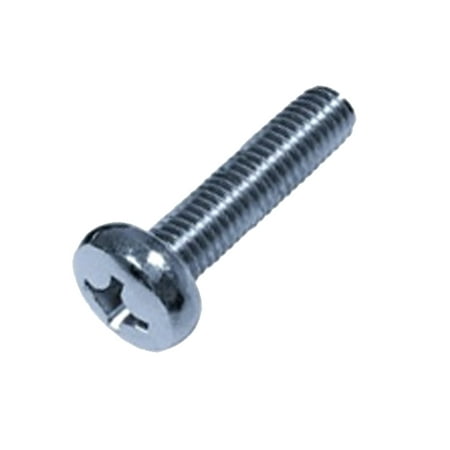 

10 M 6-1.0 x 55 Small Head Philips Pan Machine Screw Steel Zinc. JIS B 1111