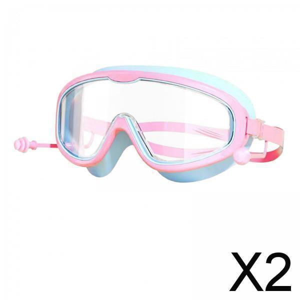 Gafas de natación DYNWAVEMX Cómodas sin fugas 2 piezas 13 cm x 5,5 cm