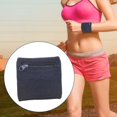 thumbnail image 6 of Wrist Wallet Wristband Zipper Sweatband Cycling Running Men Women Pouch Bag Blue, 6 of 8