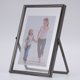 thumbnail image 5 of Marco de fotos de vidrio transparente, decoración para el hogar, marco de fotos de boda, hierro para niños, 5 of 6