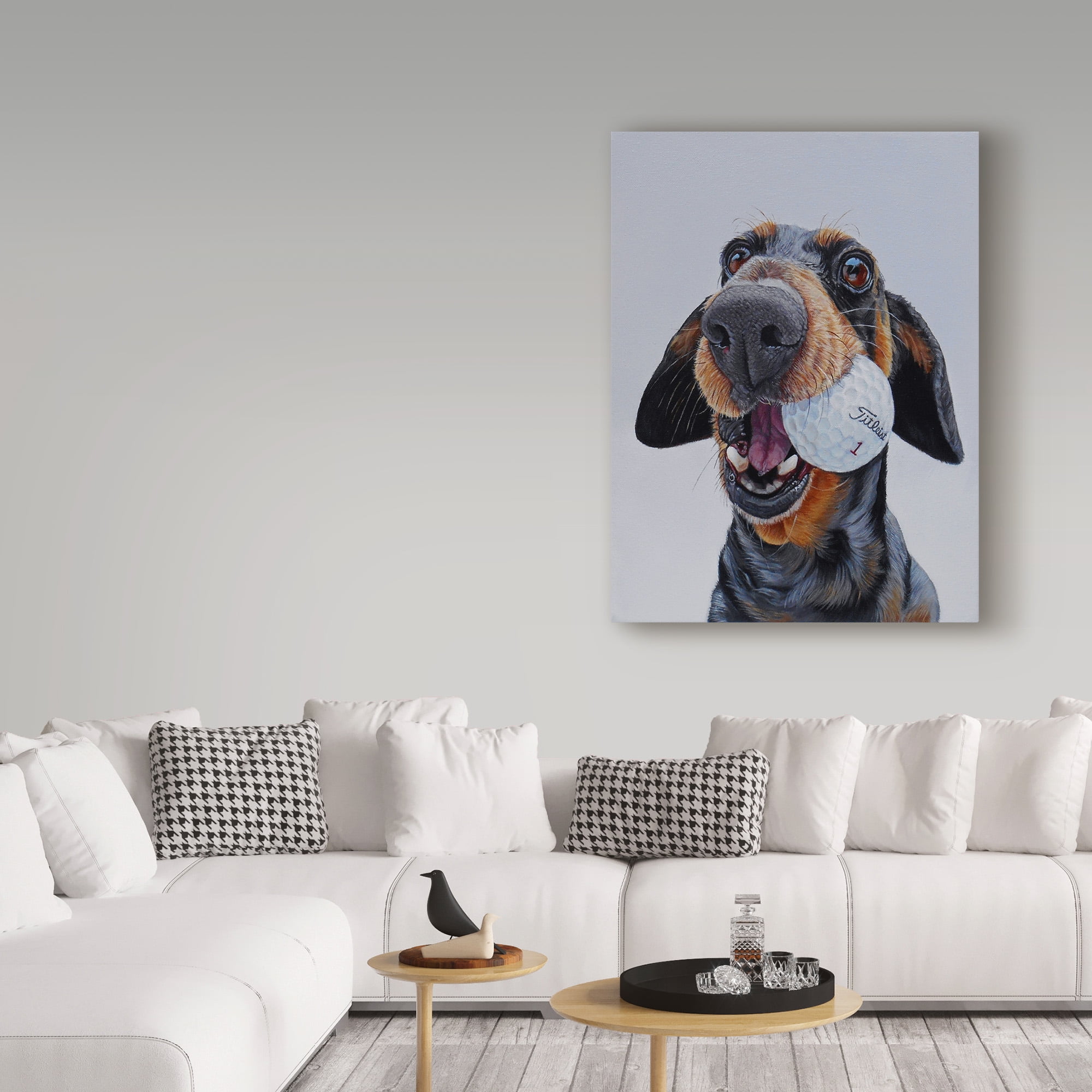 Trademark Fine Art 'Titleist 1' Canvas Art by James Ruby