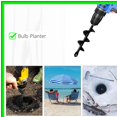Garden Auger Drill Bit for Easy Bulb Planting