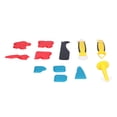 thumbnail image 2 of Henmomu Racleur Plaque Kit, Racleur de Colle, Plaque de Racleur en Silicone de Colle Coin Plancher Calfeutrage Scellement Outils de Remplacement, 2 of 8