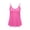 Hot Pink, variant on Asxite Womens Pajamas Fashion Casual Loose Breathable Spaghetti Strap Solid Sleep Shirt