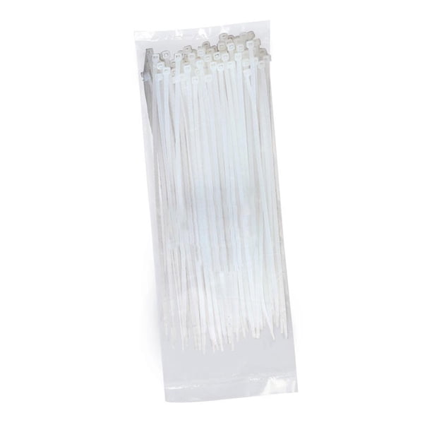 WDOplteas 1000 Uds. Bridas Nailon Autoblocantes Bridas Plástico para Envolver Cables Bridas Con (blanco L)