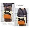 thumbnail image 6 of FORMRS 16" Laptop Bag Carrying Sleeve Case with Handle Travel Shoulder Briefcase, Black Cat Orange Ball, 6 of 8