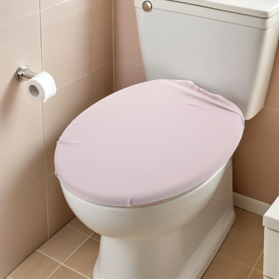 IFANLANDOR 2Pcs Grey Washing Machine Safe Toilet Seat and Tank Cover Set for Bathroom Decor