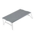 thumbnail image 2 of Outdoor Folding Table Portable Aluminium Alloy Mini Light Picnic Desk for Camping BBQ Grey, 2 of 5
