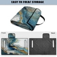 thumbnail image 6 of Whosucclay Blue Gold Abstract Swirl Print Golf Cart Seat Blanket, 4 Storage Pockets Golf Cart Bench Seat Covers for Ezgo TXT RXV 2 Passenger Golf Carts Club Car, 6 of 9