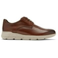 thumbnail image 2 of Rockport Mens Grady Plain Toe DK Brown Loafers 9M, 2 of 3