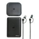 thumbnail image 1 of Combo Travel 3 En 1 Con Cargador De Pared Internacional 65W + Batería Recargable 20 000 Mah + Cable 4 En 2 De 1.8M marca STF, 1 of 5