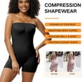 thumbnail image 3 of Body moldeador sin tirantes para mujer, corsé camisola extraíble, 3 of 6