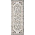 thumbnail image 6 of Hauteloom Jaime Living Room, Bedroom Area Rug - Traditional - Medium Gray, Off White, Medium Brown - 6'7" x 9'6", 6 of 7