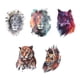 thumbnail image 3 of Pegatinas De Tatuaje, Tatuajes Falsos De Brazo Completo, Pegatinas De Tatuaje, Parche, Pegatinas De Tatuaje De Brazo, Pegatinas De Tatuaje De Animales, Larga Duración 3D Para, 3 of 7