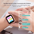 thumbnail image 3 of Montre Téléphone Intelligente pour Enfants 4G Montre Intelligente pour Enfants WiFi Localisation LBS Montre Traqueur pour Enfants Montre Intelligente pour Enfants SOS Aide Appel Chat Vocal Appel Vidéo avec Caméra Réveil IP67 Étanche, 3 of 8