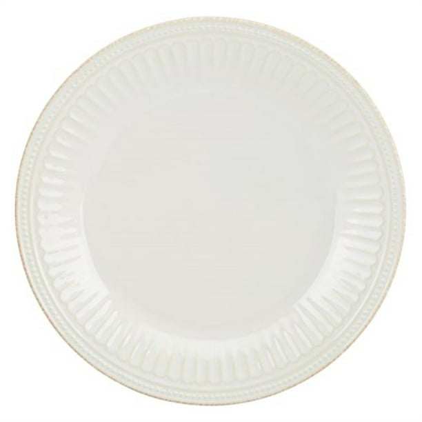 Lenox French Perle Groove White Dinner Plate - Walmart.com - Walmart.com