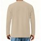 thumbnail image 5 of Camisa de Manga Larga de Ajuste Seco de los Hombres de Color Sólido Cuello en V Suelto, Sudadera de Manga Larga para Hombres para Correr Y Deportes Al Aire Libre, 5 of 8