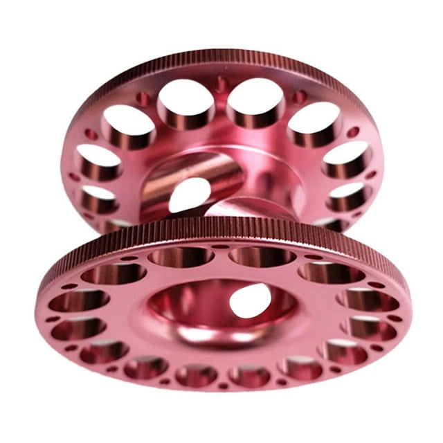 Aluminum Scuba Diving Snorkeling Compact Finger Spool Dive Pink