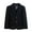 Black, variant on Boy's Formal Blazers Casual Button Suit Jackets Dress School Sport Coats Kids Suit Jacket