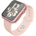 thumbnail image 4 of Misxi 2 Pack Hard PC Case with Tempered Glass Screen Protector Compatible with Apple Watch Series 6 SE Series 5 Series 4 40mm, 1 Rose Pink + 1 Transparent, 4 of 18