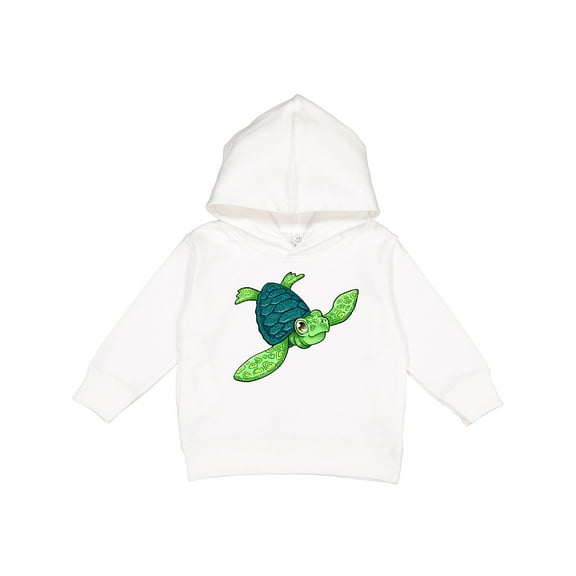 Inktastic Sea Turtle with Swirls Toddler Hoodie
