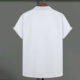 thumbnail image 4 of SOMOWI T-Shirts for Men Multipack Comfort Fit Crew Neck Soft Blend Basic Everyday Wear White Graphic Fall Tees M, 4 of 7