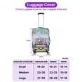 thumbnail image 5 of Happy Easter Vizsla American Flag Truck Bunny Ears Travel Luggage Cover Vizslas Dog Lover Gifts Idea Suitcase Dust Protective Decor - 03001, 5 of 5