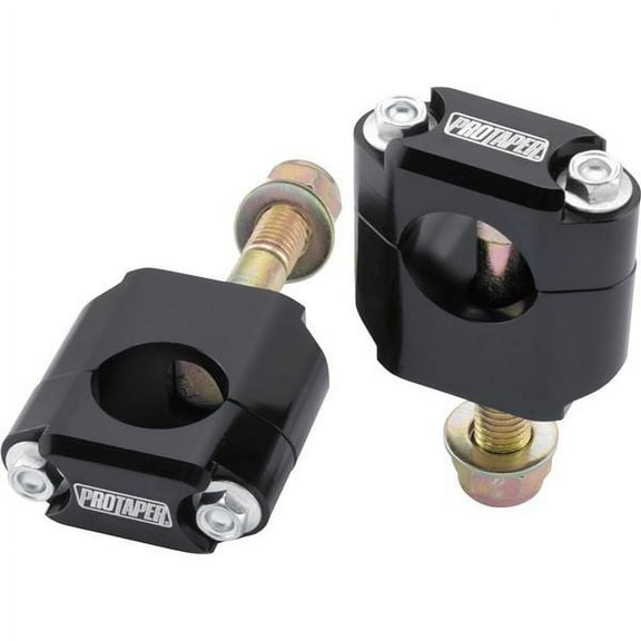 ProTaper Universal Black Mount Kit 1 1/8" Rubber Mounted Handlebar (02-2822A)