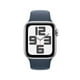 thumbnail image 2 of Smartwatch Apple SE (GPS) Caja de aluminio Plata 40 MM correa deportiva Azul talla S/M, 2 of 4