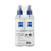 ZEISS Lens Care Pack - 2-8 Ounce Bottles of Lens Spray, 2 Microfiber Cleaning Cloths