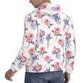 thumbnail image 6 of Salouo Lavender Flowers Pattern Men's Fall Hoodie Sweatshirt,Sport Hoodie with Pockets for Men Pullover Casual Hooded Sweatshirt-3X-Large, 6 of 7