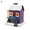 Style#J, variant on Warm White LED Christmas Village Scene - Battery Operated Resin Houses and Town | Eye-catching, High Durability Xmas Ornaments for Home