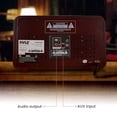 thumbnail image 5 of Pyle Retro Wireless Bluetooth Radio Speaker - Sistema receptor de sonido de audio de estilo clásico vintage con altavoces estéreo incorporados, USB, ranura para tarjeta SD, AUX, RCA, MP3, sintonizador, 5 of 5