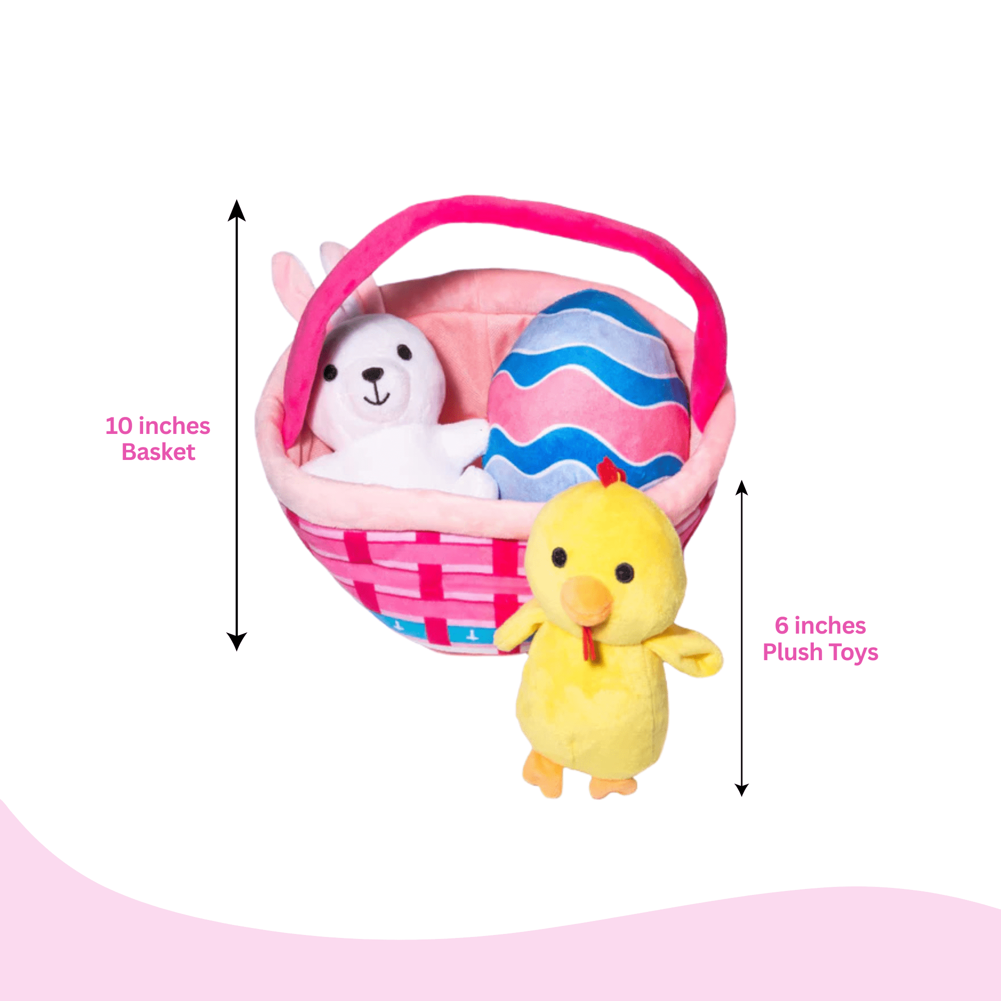 Easter Basket Dog Toy