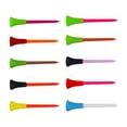 thumbnail image 2 of 10x High Quality Colorful 70/56mm Golf Tees With Rubber 83mm, 2 of 8