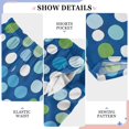 thumbnail image 6 of FORMRS Boys Pajama Pants with Pockets Size 9-10Y Kids Lounge Sleep Bottoms, Blue Dots, 6 of 8