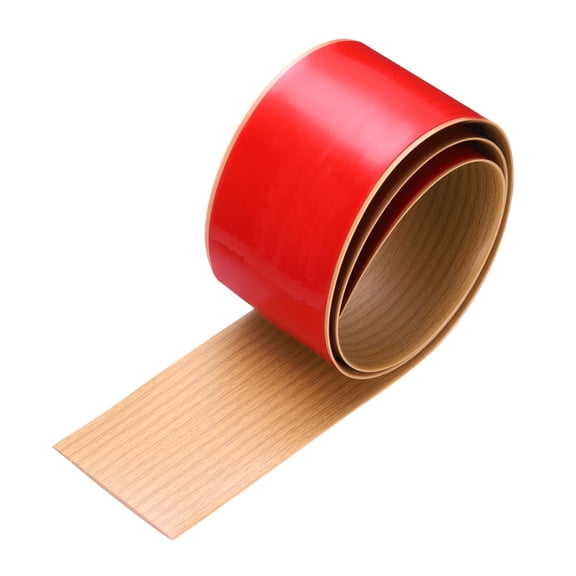 3.3Ft Floor Transition Strip Self Adhesive, 3" Wide Floor Cover Strip Flat Divider Strip, Oak