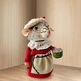 thumbnail image 3 of Cute Needle Felted Mouse,Christmas Wool Felt Mouse Ornament, Cute Felt Mice Figurine for Halloween Christmas Decor,Needle Felted Christmas Mouse Doll Decorations, 3 of 5