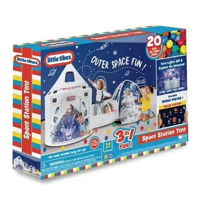 Little Tikes 3 in 1 Space Station Tent with Light