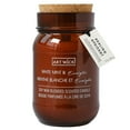 thumbnail image 1 of Art Wick 10.6oz White Mint & Eucalyptus Soy Wax Blended Scented Candle,1 wood wick, 1 of 5